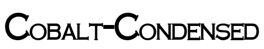 Cobalt-Condensed