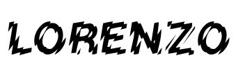 LORENZO Font Image
