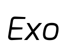 Exo Font Image