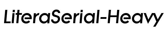 LiteraSerial-Heavy