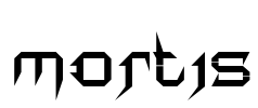 mortis Font Image