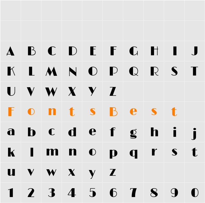 Limelight Character Map