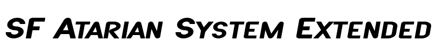 SF Atarian System Extended