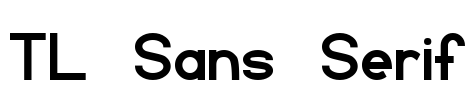 TL Sans Serif Font Image