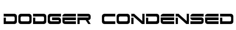 Dodger Condensed Font Image