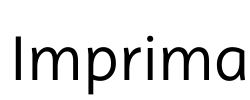 Imprima Font Image