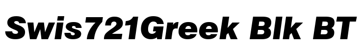 Swis721Greek Blk BT
