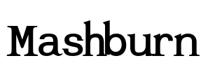 Mashburn Font Image