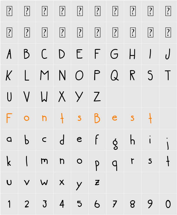 littera Character Map