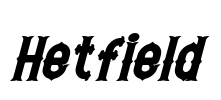 Hetfield Font Image