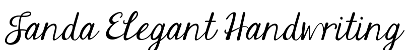 Janda Elegant Handwriting
