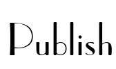 Publish Font Image