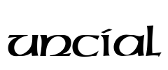 Uncial Font Image