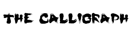 The Calligraph Font Image