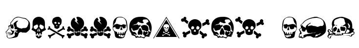 SkullBearer AOE Font Image