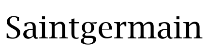 Saintgermain Font Image