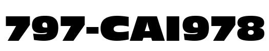 797-CAI978