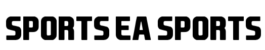 Sports EA Sports Font Image