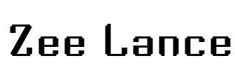 Zee Lance Font Image