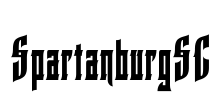 SpartanburgSC Font Image