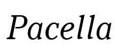 Pacella Font Image