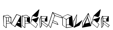 PaperFolder Font Image