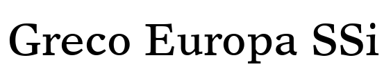 Greco Europa SSi