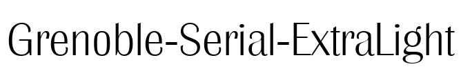Grenoble-Serial-ExtraLight