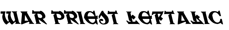 War Priest Leftalic