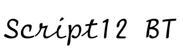 Script12 BT