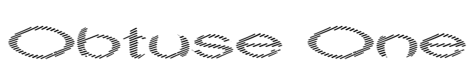 Obtuse One