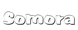 Somora Font Image