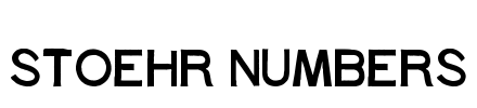 Stoehr numbers
