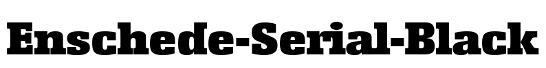 Enschede-Serial-Black