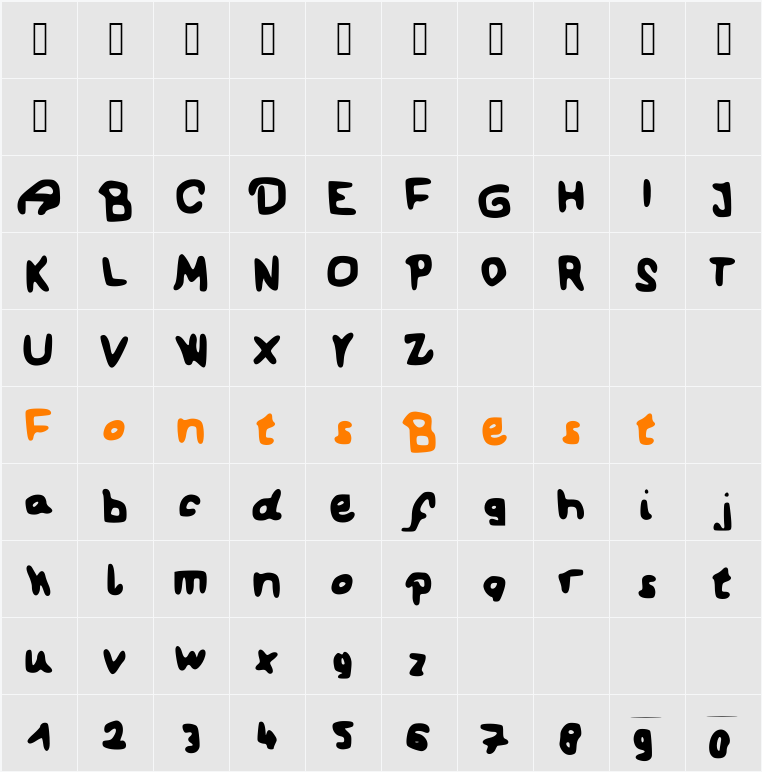 Our_first_kiss Character Map