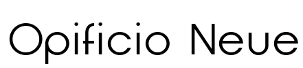Opificio Neue Font Image