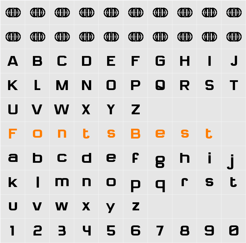 Sylphie DEMO Character Map