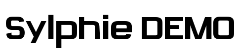 Sylphie DEMO Font Image