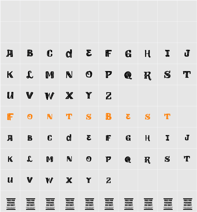 vtks love love Character Map