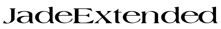 JadeExtended Font Image