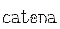 catena Font Image
