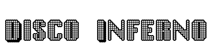 Disco Inferno Font Image