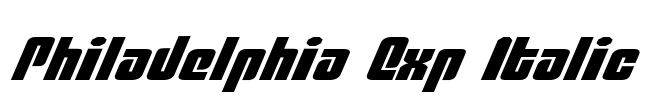 Philadelphia Exp Italic