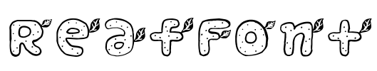 ReafFont Font Image