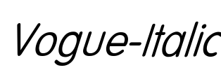 Vogue-Italic