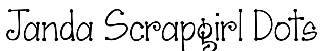 Janda Scrapgirl Dots