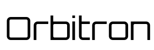 Orbitron Font Image