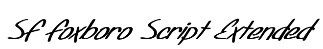 SF Foxboro Script Extended