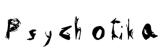 Psychotika Font Image