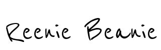 Reenie Beanie Font Image